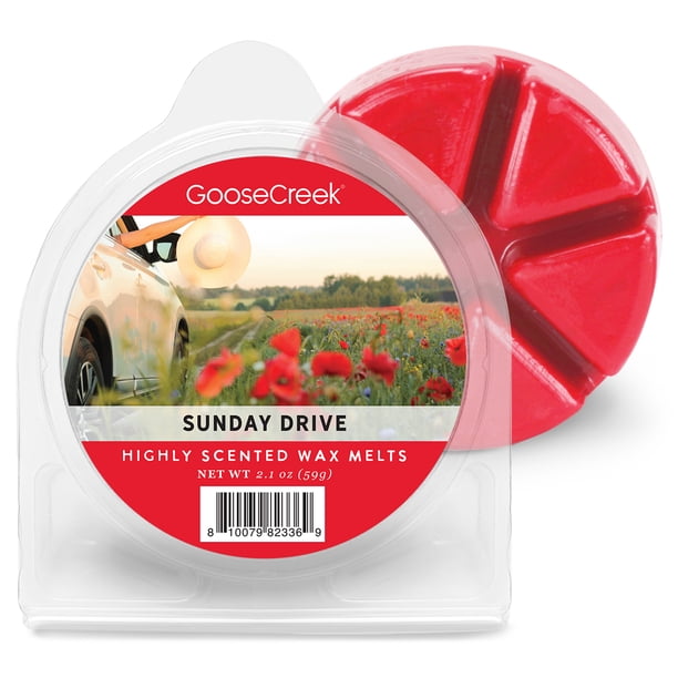 Goose Creek, Sunday Drive Scented Wax Melt, 2.1oz