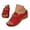 02_Red, variant on HNMKIU Womens Sandals Fashion Women Summer Flowers Casual Open Toe Massage Soft Bottom Slides Breathable On Style with Heel Beach Shoes Black,6