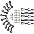 thumbnail image 3 of Miangastore Fixed Rope Buckle For Kayak C-Shaped Buckles Set Black 1Set 2.2x0.4x0.4in, 3 of 9