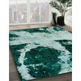 thumbnail image 2 of Ahgly Company Indoor Rectangle Abstract Northern Lights Blue Abstract Area Rugs, 7' x 10', 2 of 6