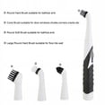 thumbnail image 2 of Inalámbrico Rotary Power Clean Ultrasonic Scrubber Utensilios de cocina Baño Cepillo de zapato, 2 of 5