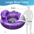 thumbnail image 2 of Hinchable River Tube Pafolo, resistente, 45 cm, con portavasos, 2 of 6
