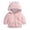 Pink, variant on Girls' Clothing Newborn Infant Baby Boys Girls Cartoon Fleece Hooded Jacket Coat with Ears Warm Todder Kids Outwear Coat Zipper Up 0-18months Save Big