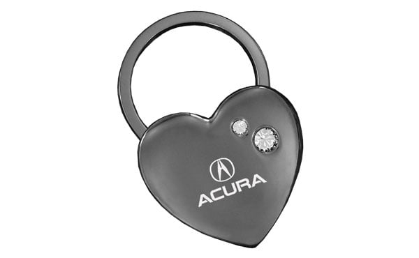 Honda Black Steering Wheel Key Chain With Quick Pull Attach & Detachment Of Keys 