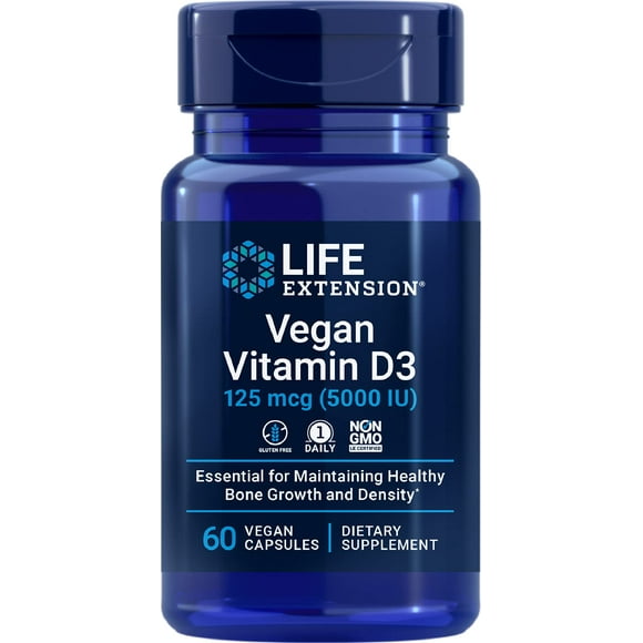 vitamina d3 life extension vegana salud de las articulaciones y los huesos inmune s