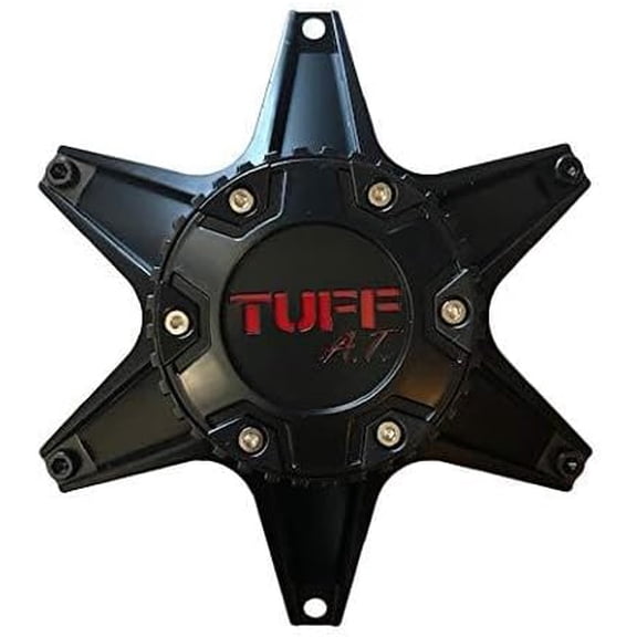 1Pc Black Wheel Cap Center Cap Hub Cap for TUFF A.T. Wheels C-623201-1 C-623802 Red