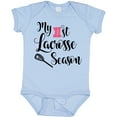 thumbnail image 3 of Inktastic My 1st Lacrosse Season Girls Baby Bodysuit, 3 of 5