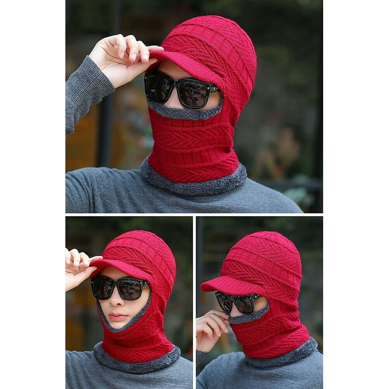 Balaclava Beanie Motorcycle Cycling Hood Hat Face Mask UV