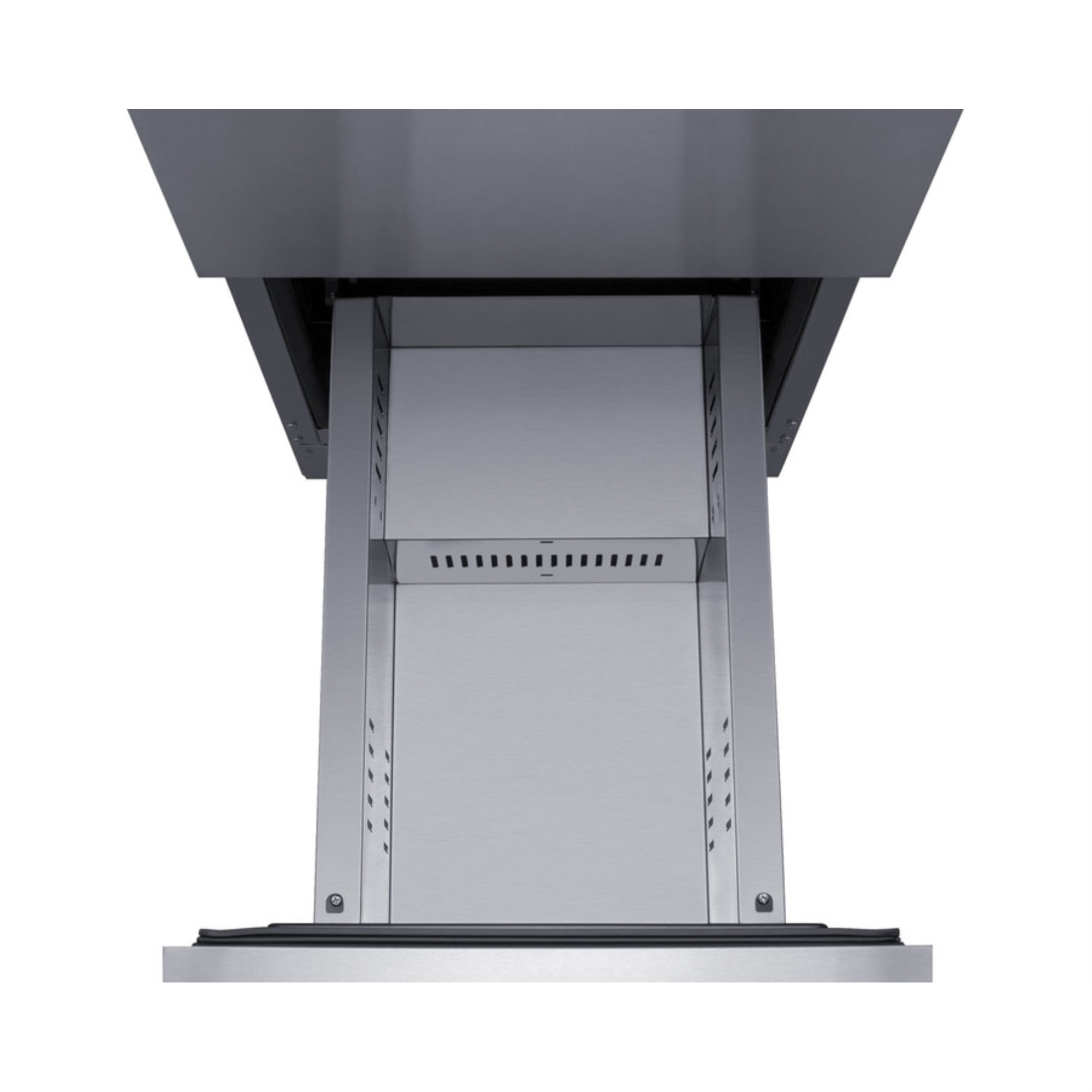 15" wide indoor/outdoor ADA compliant panel-ready drawer refrigerator in stainless steel