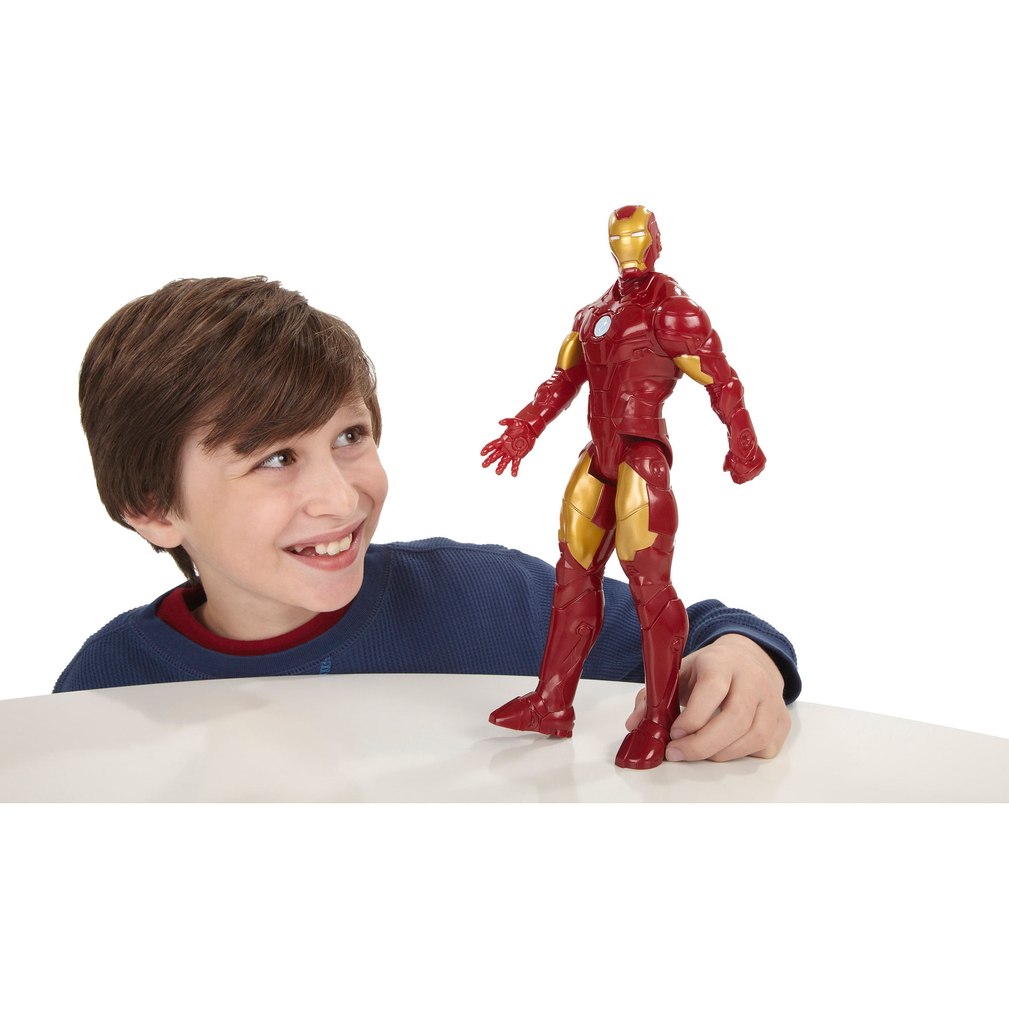 Marvel Iron Man 3 Titan Hero Series Avengers Initiative Classic Series - Iron Man Figure - 12 in
