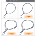 thumbnail image 4 of 3 Pack Heavy Chain Dog Training Choke Collar, 4 of 4