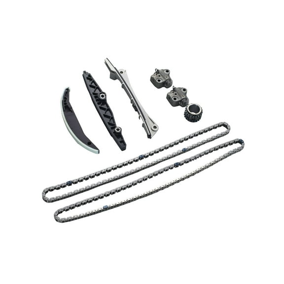 ISA Timing Chain Kit (9 pcs) Compatible with 2001-2008 Ford Escape 2001-2011 Mazda Tribute 3.0L V6 Replacement for 9-0708S, 76142, TS20393