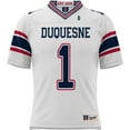 thumbnail image 2 of Youth GameDay Greats #1 White Duquesne Dukes Football Jersey, 2 of 4