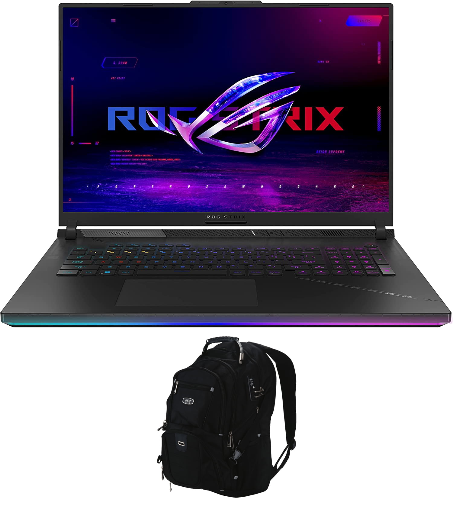 ASUS ROG Strix SCAR 18 G834 Gaming/Entertainment Laptop (Intel i9