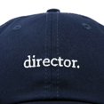thumbnail image 2 of Dalix Director Embroidered Cotton Baseball Cap Adjustable Dad Hat Mens in Navy Blue, 2 of 5