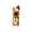 Brown, variant on Lighted German Shepherd Blow Mold Christmas Decoration, 7.87 Inch Dog Figurine with Santa Hat Scarf and Gift Box, Vintage Christmas Dog Decor for Mantel Shelf Tabletop