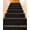 Black, variant on Stair Treads for Wooden Steps, Black Morocco Peel and Stick Stair Treads with Adhesive, Geometric Leaf Diamond Lattice Abstract Non Slip Indoor Stairs Runner Rugs Mats for Elders Dogs 8"x30"10PCS