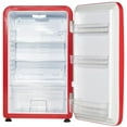 thumbnail image 4 of Crosley Classic Series 3.2 Cuft 1-Door Compact Refrigerator, Retro Red, 4 of 5