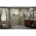 thumbnail image 5 of DreamLine Unidoor-X 64 in. W x 30 3/8 in. D x 72 in. H Frameless Hinged Shower Enclosure in Satin Black, 5 of 12