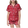 thumbnail image 2 of WEAIXIMIUNG Children's Easter DIY Hand Painted Home Outfit Set With Colorful Pajamas Girls Can Play And Wear It Daily 130, 2 of 5