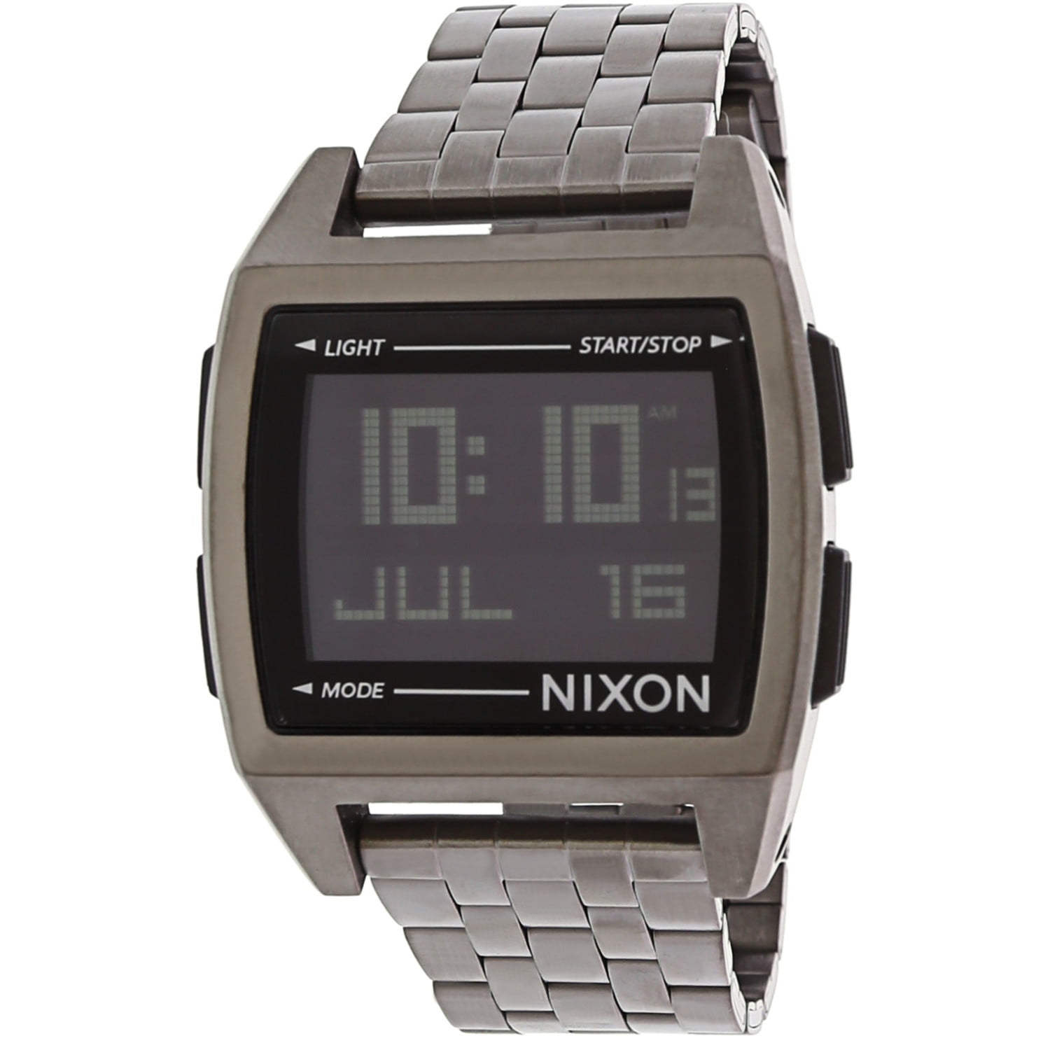 nixon base silver