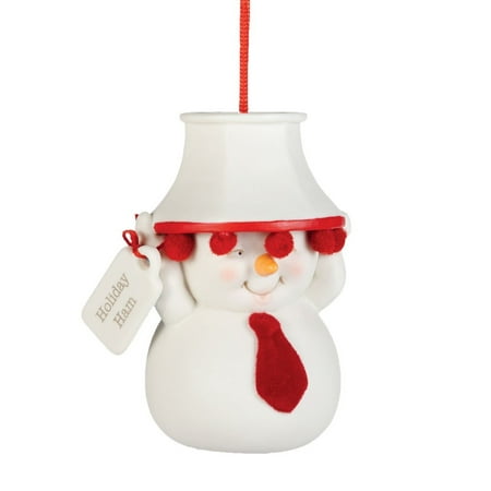 Department 56 Snow Pinions Holiday Ham Ornament, 3.25-Inch
