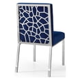 thumbnail image 5 of Meridian Furniture Opal 20"H Velvet Dining Chair in Gray (Set of 2), 5 of 11