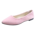 thumbnail image 2 of Willtoo 2026 New Flat Shoes for Women Pointed Toe Pumps Shoes Faux Suede Ballets Flats Comfortable Soft Ballet Dressy Slip on Walking Ballerina Shoe, 2 of 4