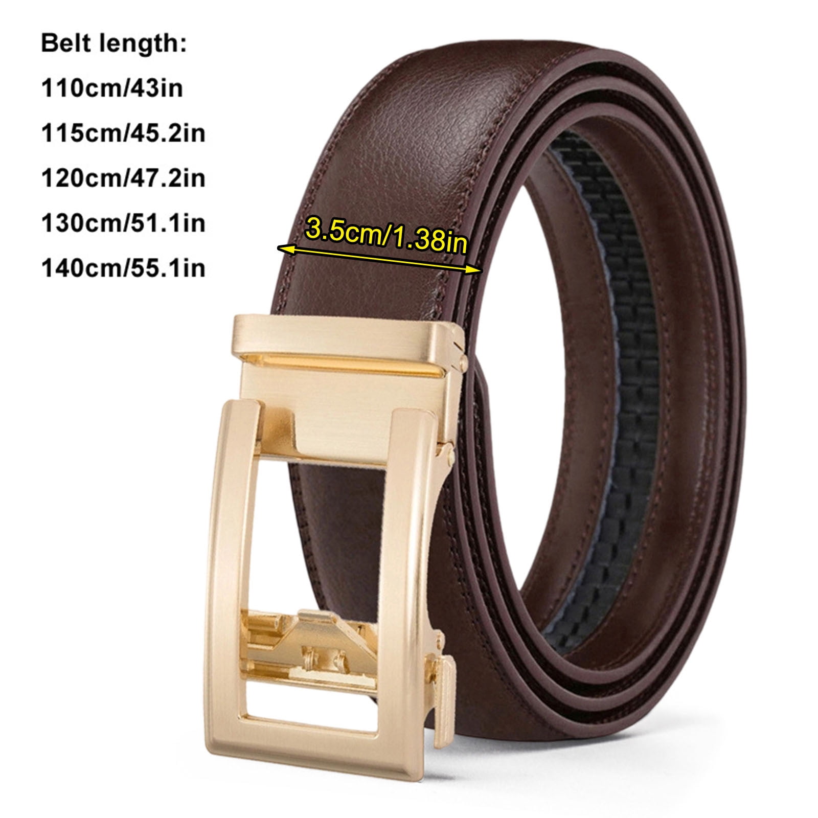 mens belt gold buckle