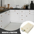 thumbnail image 4 of TEHAUX Kitchen Cabinet Brackets Beige ABS Iron Resilient and Secure Cabinet Hanger Support, 4 of 7