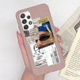thumbnail image 1 of Lembut-fundas de teléfono para Samsung A52, A52S, A53, linda chica fresca, corazón mate, flor de moda, Funda para Samsung Galaxy A 52, 4G, 5G Fivean unisex, 1 of 2
