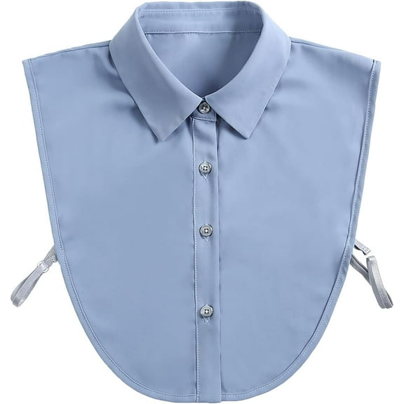 Zhengup Fake Collar Detachable Dickey Collar Blouse Half Shirts Collar Lapel Shirt Collar Faux Collar False Collar for Women