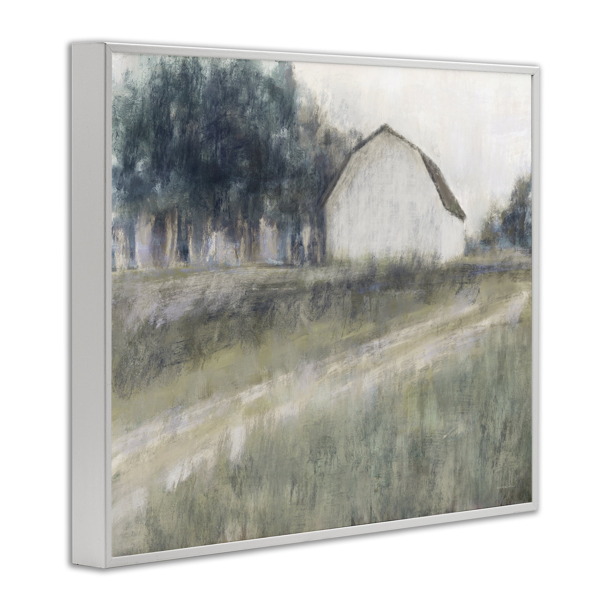 Stupell Industries Another Path Abstraction White Framed Giclee Art, design by Kamdon Kreations