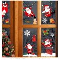 thumbnail image 4 of Pegatinas de pared de alce y Papá Noel para decoración del hogar, decoración de ventana, regalos de Navidad, Feliz Año Nuevo, colgante Natal, 2023, 4 of 4