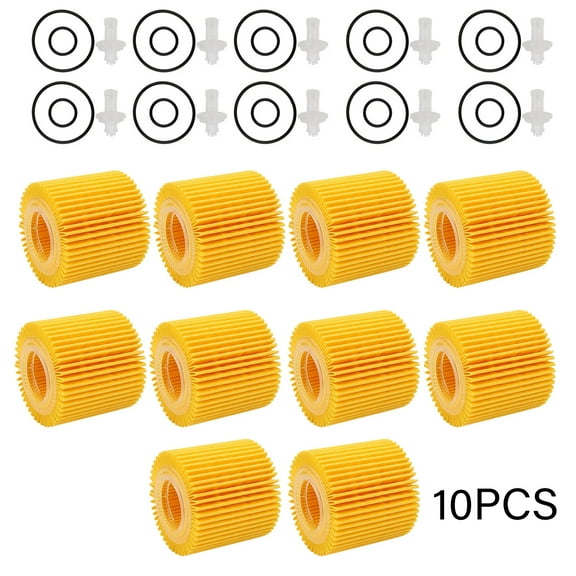 10PCS 04152-YZZA1 Fits Toyota Scion Lexus Oil Filter High Quality 04152-31090 CH9972 WL7453 57047 HU7019Z P7098 OX414D1