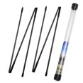 thumbnail image 1 of Golf Alignment Sticks 2 Sets 48inch Alignment Practice Rods Collapsible 6 Colors Golf Alignment Sticks Golf Swing Training Tools black, 1 of 6