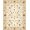 Cream Ivory Beige, Pattern 9, variant on Design&I 8'x10' Washable Area Rug Beige Boho Solid Faded Tonal Minimalist Heathered Subtle Speckled for Dining Room, Large Office, Lounge, Snag-Free