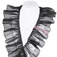 thumbnail image 2 of Cinta decorativa ANCIRS, encaje de organza negra de 3 yardas, 2 of 7