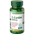 Nature's Bounty LLysine 1000 mg Tablets, Immune System Support