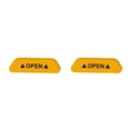 thumbnail image 1 of Scienceny Pegatinas para puerta de coche, 4 Uds., marca de advertencia de seguridad Universal, cinta reflectante abierta, pegatina para casco de Type2 NO2 Scienceny CBP103029, 1 of 5
