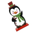 thumbnail image 5 of Wooden Penguin Xmas Tabletop Figurine for Home Centerpiece, 5 of 6