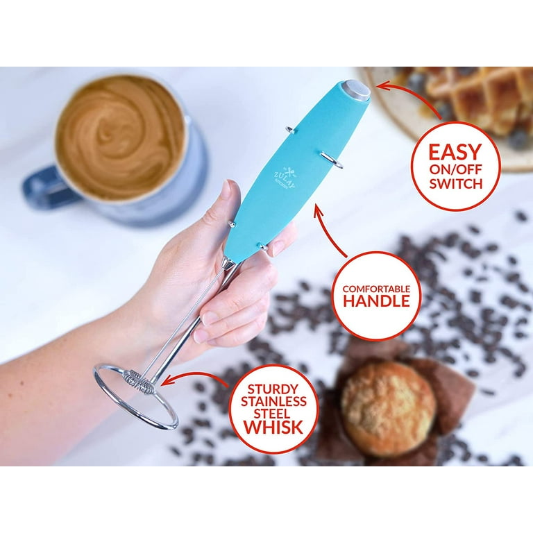 Zulay Kitchen 4-in-1 Automatic Milk Frother For Hot & Cold Milk - Blue, 1 -  Foods Co.