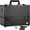 3.Black, variant on Makeup Train Case Professional Adjustable - 6 Trays Cosmetic Cases Makeup Storage Organizer Box with Lock and Compartments 14 Inch Large Black