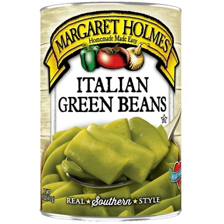 Margaret Holmes Italian Green Beans, Canned Vegetables, 14.5 oz