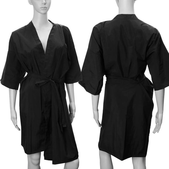 ELAYARD Hair Dressing Gowns Black Cloth 1Set 39.4x25.6x0.04in