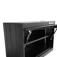 thumbnail image 4 of Montezuma Steel Garage Tool Storage System 30.5 x 12" Locking Single Door Wall Cabinet, Black, 4 of 12
