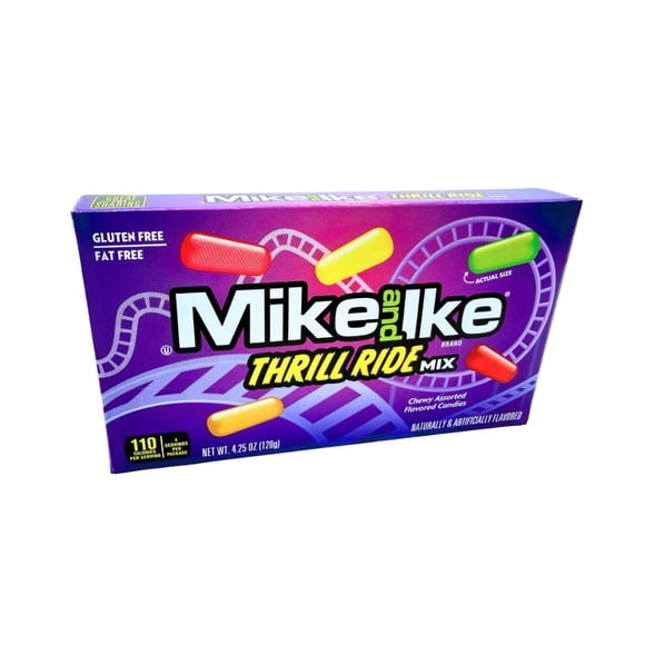 Mike and Ike Thrill Ride Theatre Box 120g