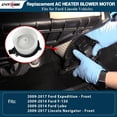 thumbnail image 4 of Motor calefactor de aire acondicionado, HVAC, compatible con Ford F150 2009-2014, 4 of 7