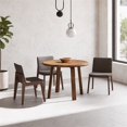 thumbnail image 4 of Deco Dining Chair Grey - Set Of Two, 4 of 7