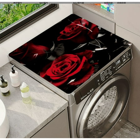 

Nvzi washing machine dryer dust mat used for top creative washing machine dust mat quick drying water absorbing mat kitchen laundry room top protective mat ( 19.7*15.7in A62)